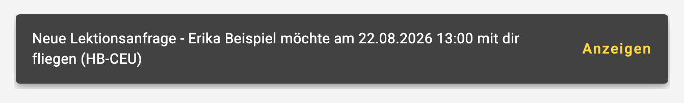 Meldung in der offenen App InApp_Message_Image